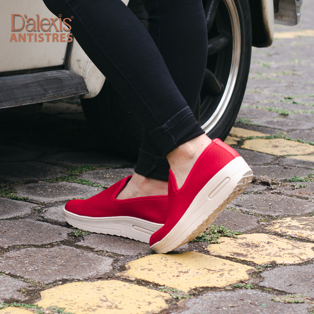 DP53 Rojo – Taco Magnolia y Comodidad Diaria