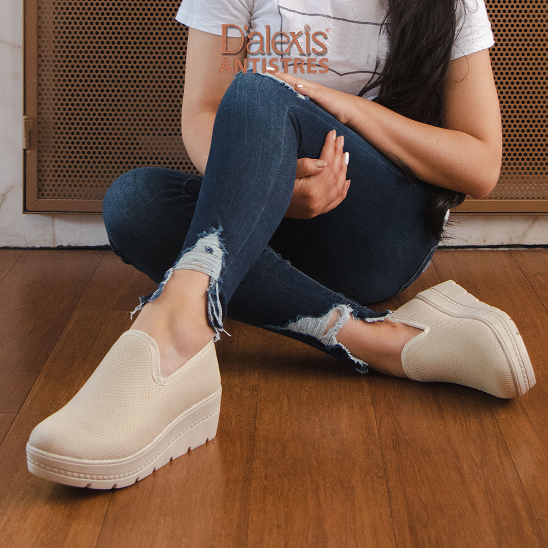 Dp53 Beige – Taco Magnolia y Comodidad Diaria